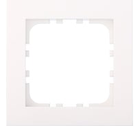 Рамка 1-постовая LK Studio LK80 FLAT белый 844104-1
