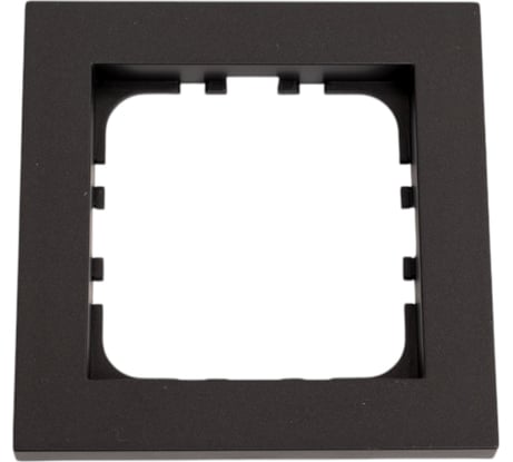 Рамка 1-постовая LK Studio LK80 FLAT черный бархат 844108-1