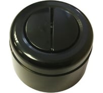 Двухклавишный выключатель Interior Electric пластиковый ABS черный ВП004.2