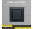 Выключатель Рим Графит промежуточный Metronex Electric FVK010120GRA 3