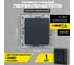 Выключатель Рим Графит промежуточный без рамки Metronex Electric FVK010121GRA 2