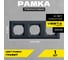 Рамка 3-я Metronex Electric Рим Графит FRM050602GRA 2