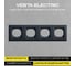 Рамка 4-я Metronex Electric Рим Графит FRM050603GRA 3