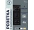 Розетка Vell черная, электрическая, 3 поста, стеклянная рамка 1369749 2