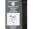 Розетка Vell электрическая, белая, 1 пост, USB-A, USB-C, быстрая зарядка, стеклянная рамка 1369764 3