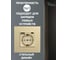 Розетка Vell электрическая, золотая, 1 пост, USB-A, USB-C, стеклянная рамка 1369762 3