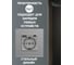 Розетка Vell электрическая, серая, 1 пост, USB-A, USB-C, стеклянная рамка 1369763 3