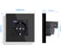 Розетка Vell электрическая, черная, 1 пост, USB-A, USB-C, быстрая зарядка, стеклянная рамка 1369765 10