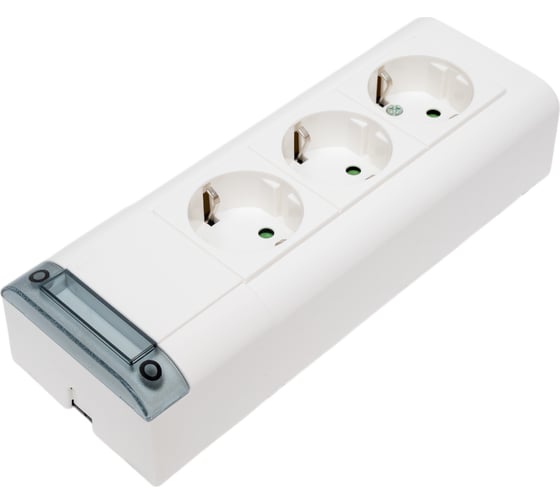 Многорозеточный блок Legrand 3x2К+З 250В 050625