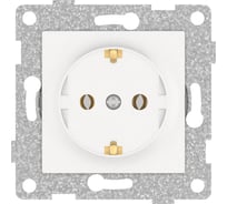 Механизм розетки 1-ой GUSI Electric GUSI Ugra с/з, скрытая установка, жемчуг С11Р3-028