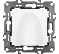 Вывод кабеля ЭРА Серия 12 12600301М, белый матовый Б0065754