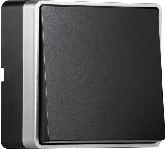 Выключатель 1-клавишный Smartbuy 10А черный Сириус SBE-07b-10-SW1-0