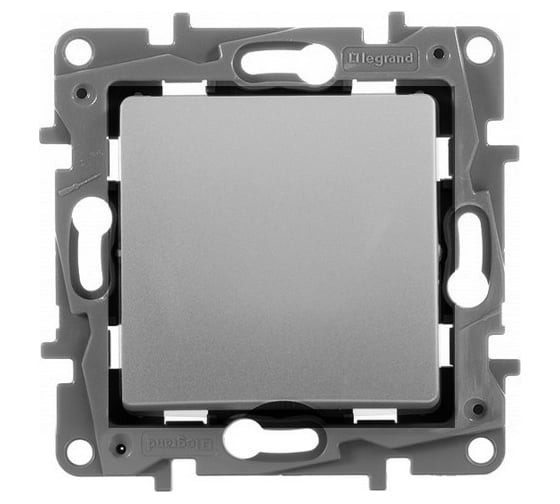 Вывод кабеля Legrand IP21 - Etika - с зажимом для кабеля - алюминий 672429