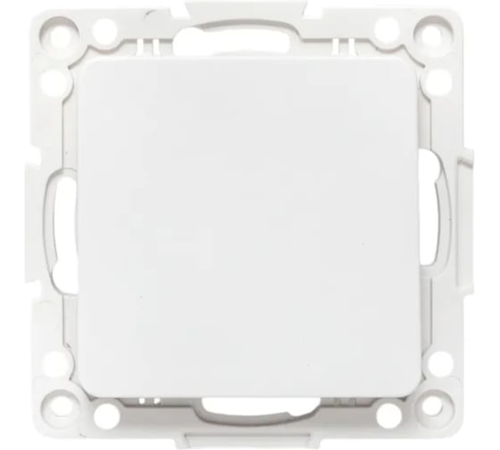 Механизм кнопки нажимной EKF 10А, белый, Стокгольм EYV10-221-10
