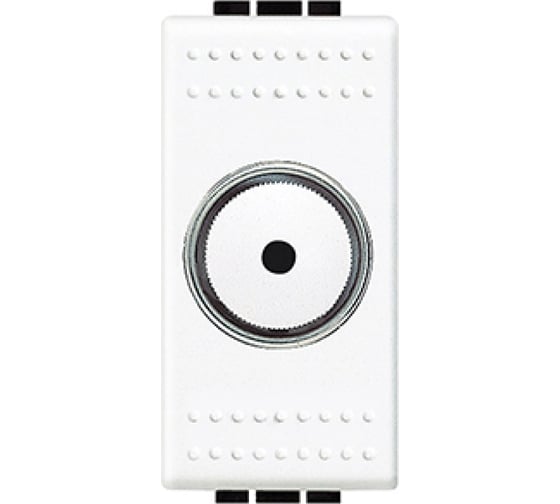 Светорегулятор Bticino Livinglight для резистивных нагрузок, 500 Вт, цвет белый N4402N 1