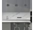 Рамка WERKEL на 5 постов Slab (серебро софт) a067789 2