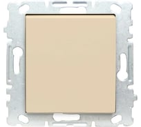 Набор Выключатель Рим Кремовый одноклавишный без рамки, 6 шт Metronex Electric FVK010117MLK-6