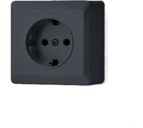 Набор розетка Metronex Electric Mega Grafit одинарная с заземлением, 9 шт FRZ00030102GRA-9