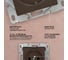 Набор розетка Metronex Electric Roma Choco одинарная с заземлением без рамки, 24шт FRZ00070036TKR-24 3