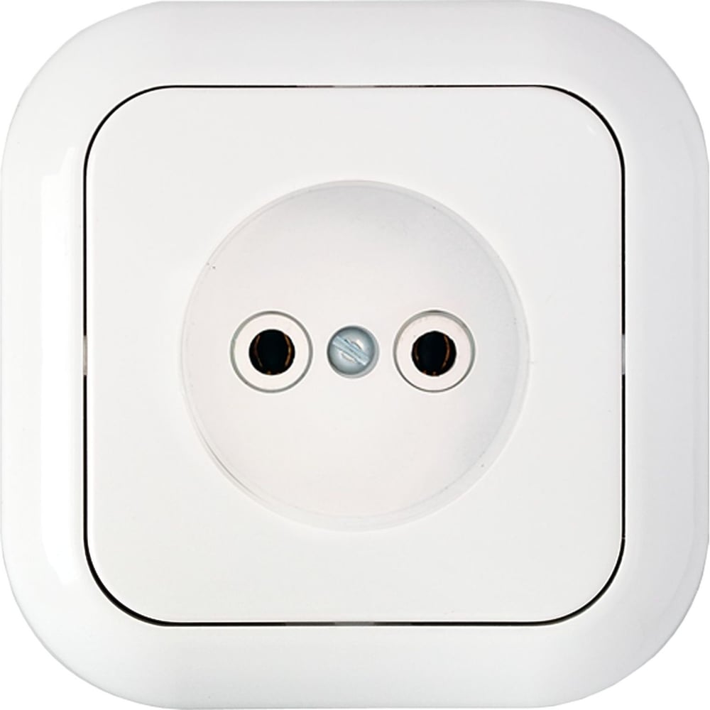 Розетка Bylectrica 1-местная СУ, серия ГАРМОНИЯ, белый, РС16-228 ...