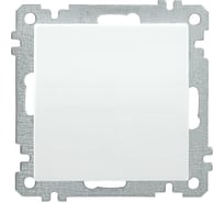 1-клавишный выключатель IEK ВС10-1-0-Б 10А BOLERO белый EVB10-K01-10-1