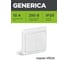 Выключатель GENERICA 2-клавишный 10А ВЕГА белый EVV20-K01-10-DM 2