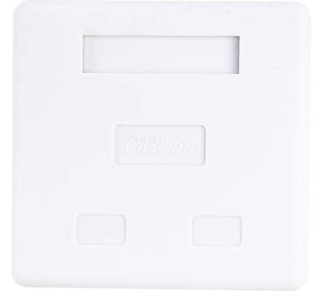 Компьютерная розетка Netlink FD-6166 2хRJ-45 8р-8с 5 кат 00000000425