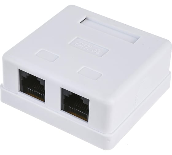 Компьютерная розетка Netlink FD-6166 2хRJ-45 8р-8с 5 кат 00000000425
