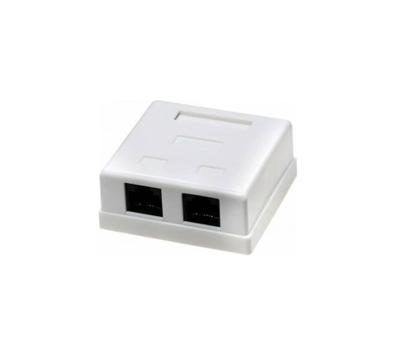 Компьютерная розетка Netlink FD-6166 2хRJ-45 8р-8с 5 кат 00000000425