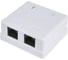 Компьютерная розетка Netlink FD-6166 2хRJ-45 8р-8с 5 кат 00000000425 2