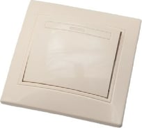 1-клавишный выключатель АБК-СИЛА 10А "ПАНДОРА" слоновая кость 5401102