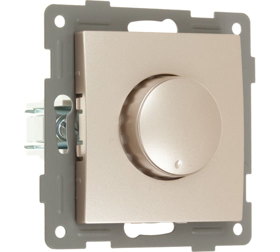 Механизм диммера GUSI ELECTRIC Bravo 500 W, СУ, шампань С10Д6-027