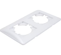 Рамка GUSI ELECTRIC 2-местная, цвет жемчуг С1120-028