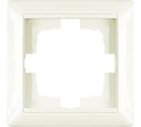 Рамка 1-местная Bylectrica, серия СТИЛЬ, ЮЛИГ.735212.206 бежевый