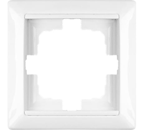 Рамка 1-местная Bylectrica, серия СТИЛЬ, белый, ЮЛИГ.735212.206