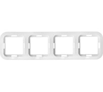 Рамка 4-местная Bylectrica, серия ГАРМОНИЯ, 01БМ.735212.050 бежевый