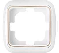 Рамка 1-местная Bylectrica, серия ГАРМОНИЯ ЛЮКС, белый, ЮЛИГ.686251.019 з
