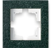 Рамка 1-местная Bylectrica, серия СТИЛЬ-ЭЛИТ, цвет малахит, ЮЛИГ.686251.111 малахит
