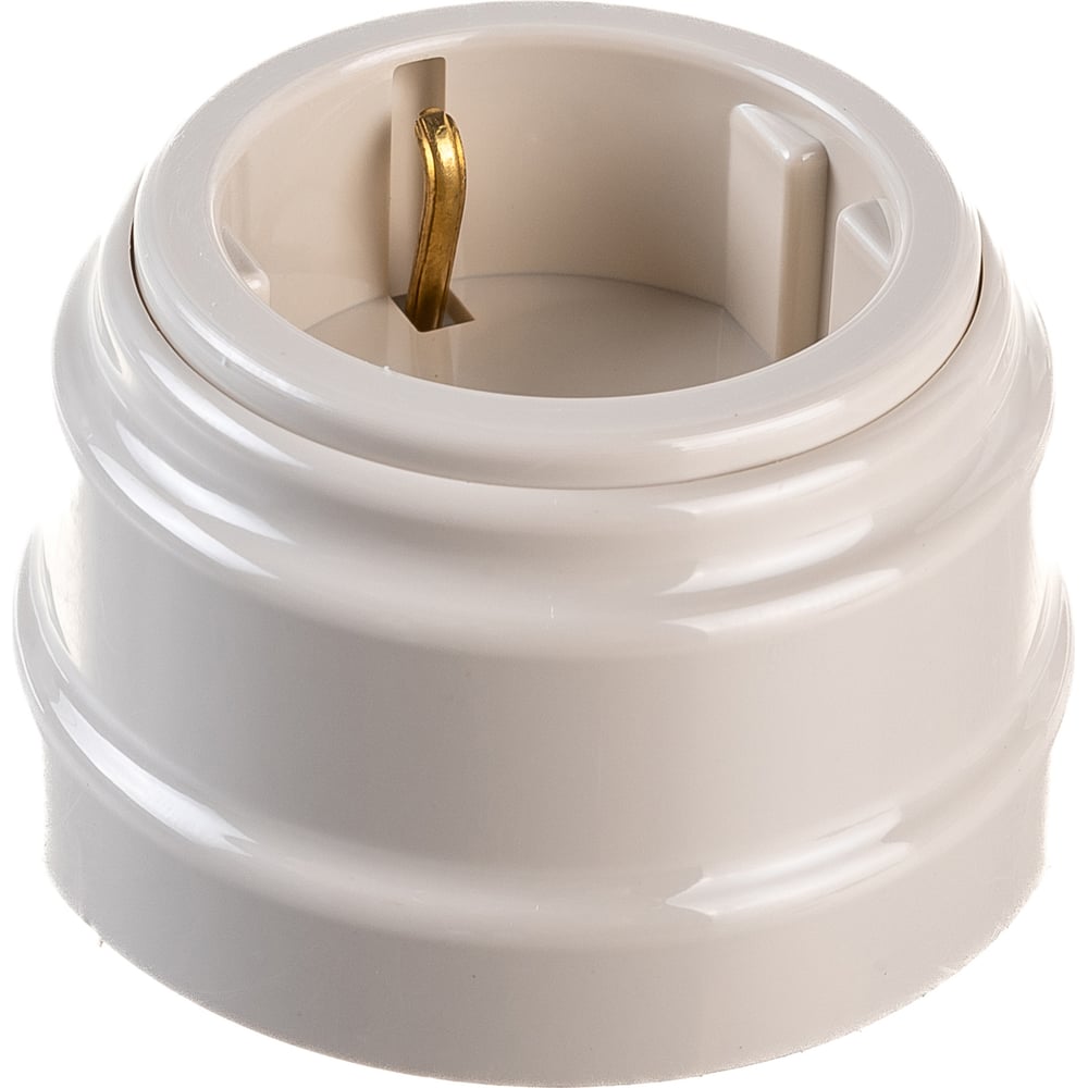 Розетка Bylectrica РА16-0202 1-местная с зазем. контантом 16А ОУ, серия ...