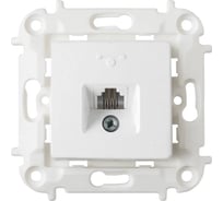 Механизм розетки Bylectrica телефонной, серия МАСТЕР, белый, ТР4-6001