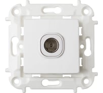 Механизм телевизионной розетки Bylectrica, серия МАСТЕР, белый, ТР-6041