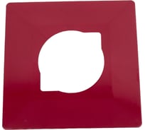 Декоративная рамка Bylectrica накладка под выключатель, ЮЛИГ.735212.410 бордовый