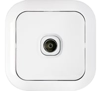 Розетка Bylectrica телевизионная, серия ГАРМОНИЯ, белый, ТР-001