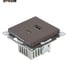 Механизм розетки 2-местной STEKKER USB + type C, GLS10-7116-04, 250В, 3А, max 20W,серия Катрин, шоколад, 50057 9