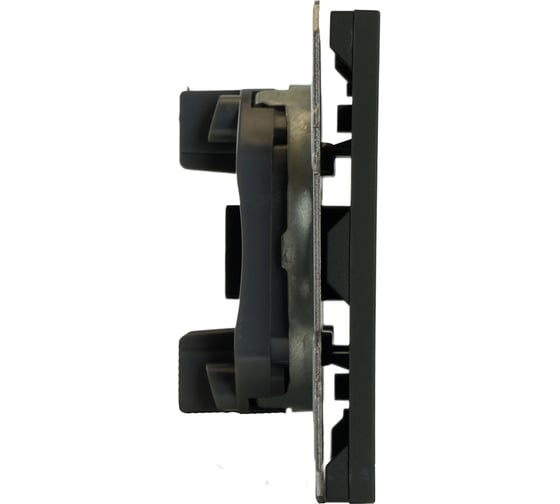 Розетка HDMI STEKKER 2.0 Type A (механизм),серия Эмили, RST00-5118-05, черный уголь, soft touch 50171