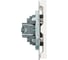 Розетка HDMI STEKKER 2.0 Type A (механизм),серия Эмили, RST00-5118-01, белый фарфор 50163 3