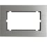 Рамка STEKKER 2-местная (без перемычки), металл, серия Катрин, MFR00-7012-03 50031 9