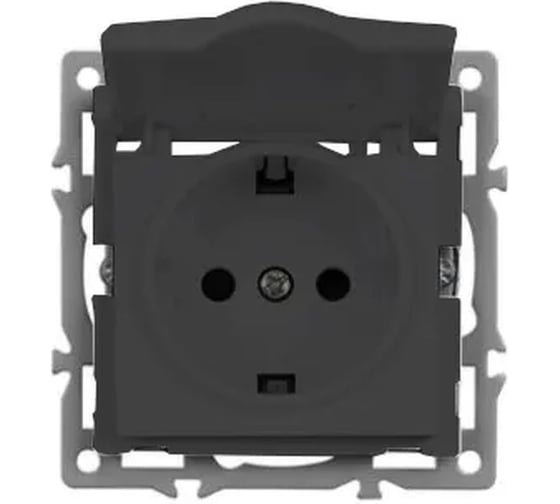 Механизм розетки влагозащищённый Arlight SCT-MCP-PL-BK 1шт 043746