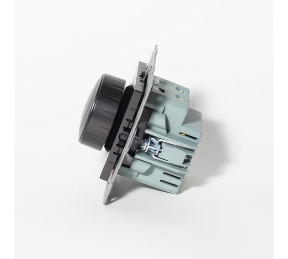 Светорегулятор поворотный (диммер) SPL для светодиодных ламп, 125-250V, 200W (антрацит) 8 шт. 201161