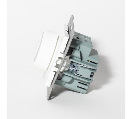 Светорегулятор поворотный (диммер) SPL для светодиодных ламп, 125-250V, 200W (белый) 8 шт. 201151